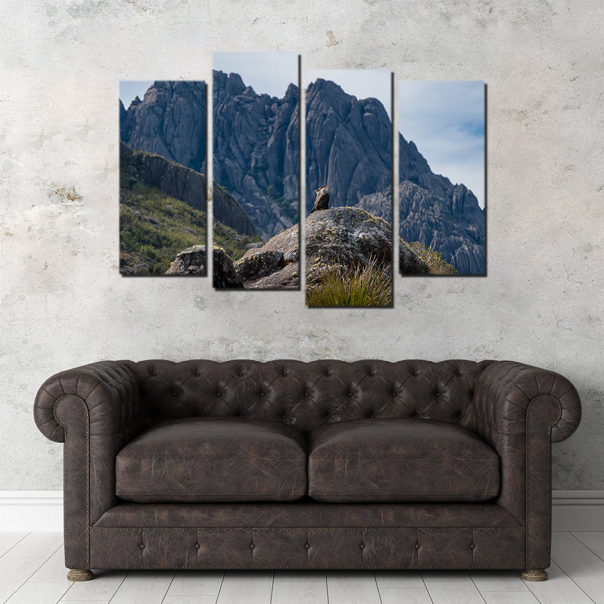 Stunning Eagles and The Black Needles Wall Art by Sofia Leite Fonseca