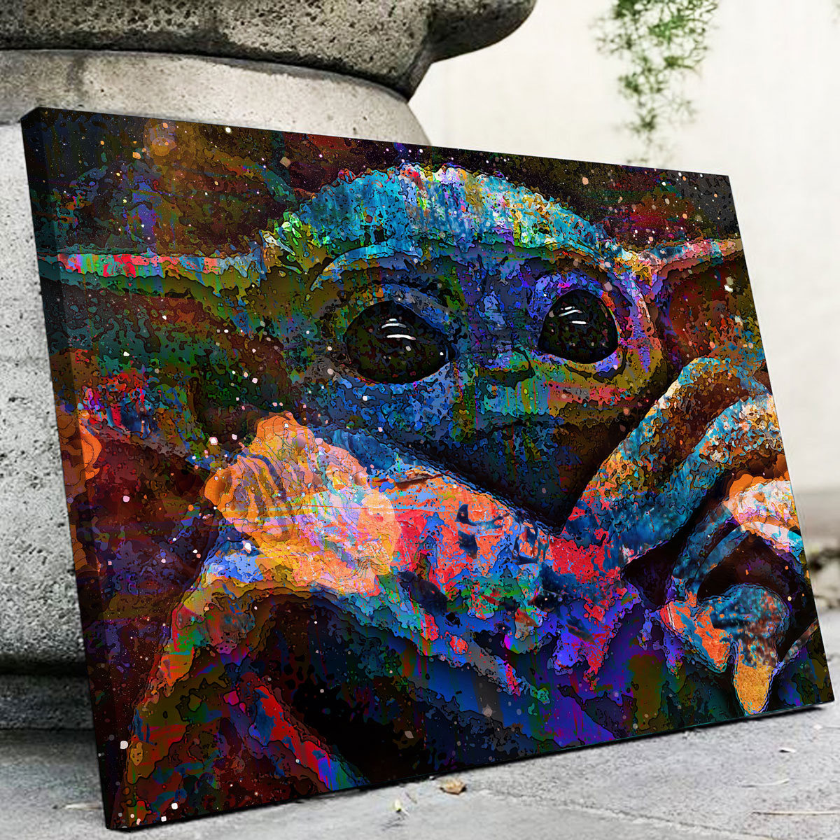 High - Quality Grogu Wall Art for Stunning Home Decor