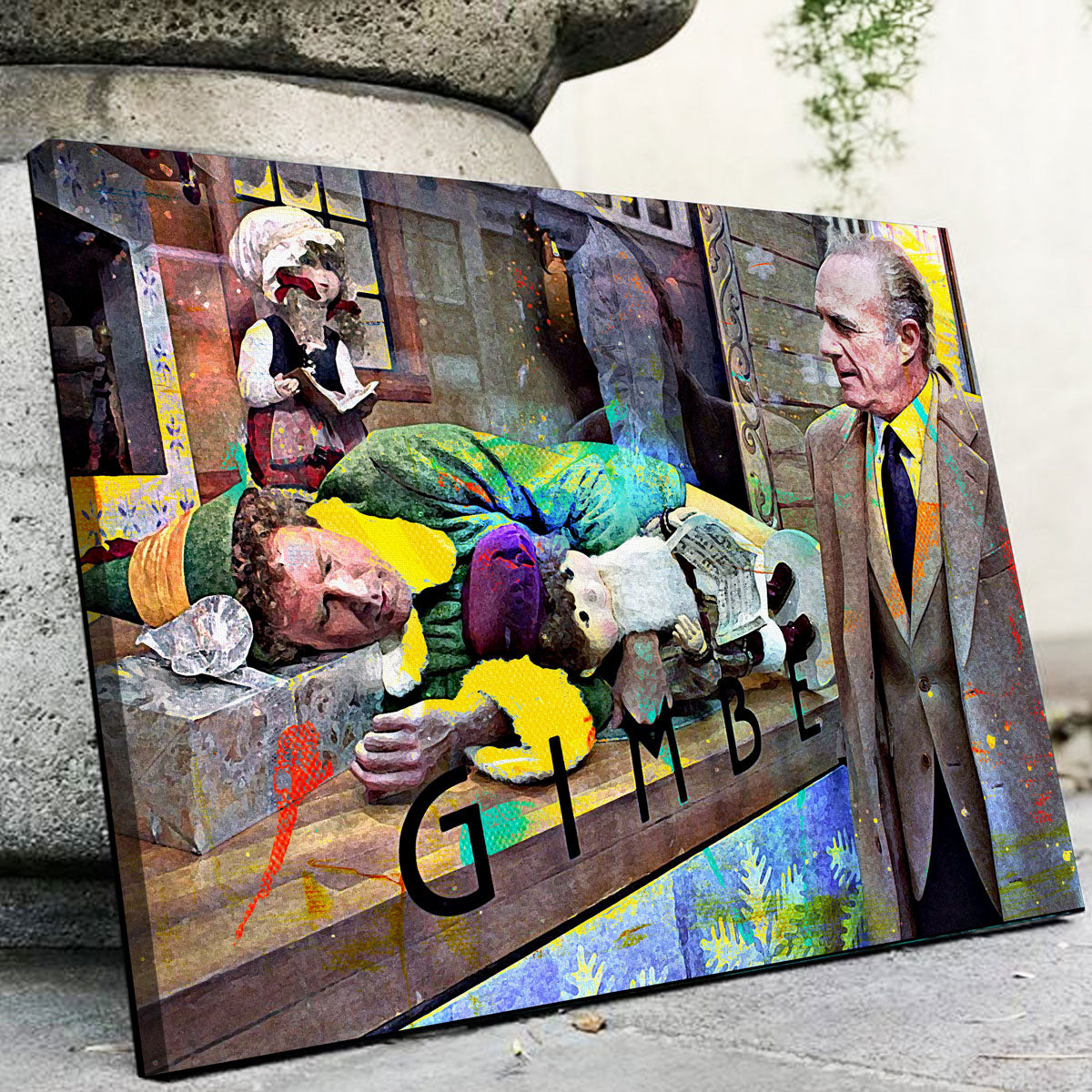 Gimbels Premium Sustainable Wall Art - Handmade Canvas Prints