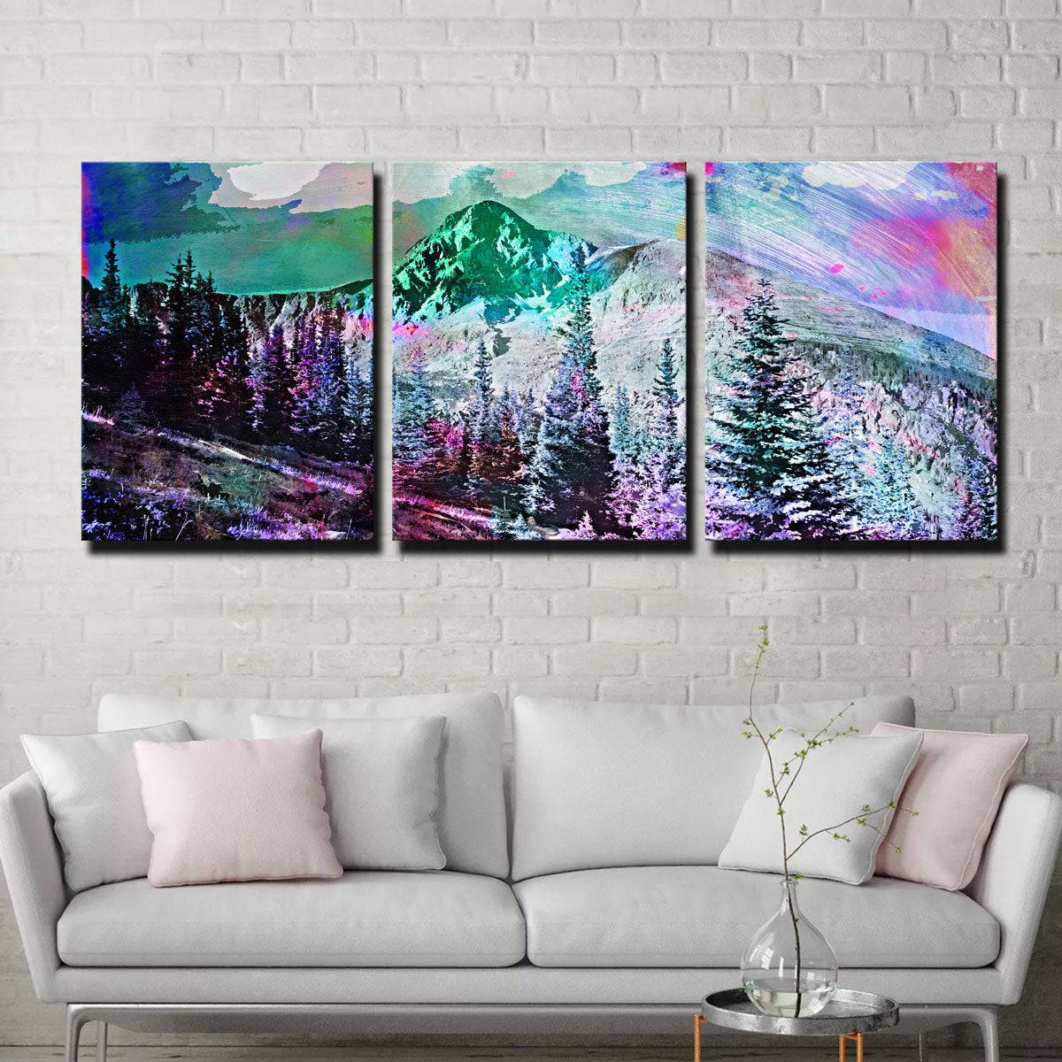 Stunning Abstract Holy Cross Wall Art for Home Decor