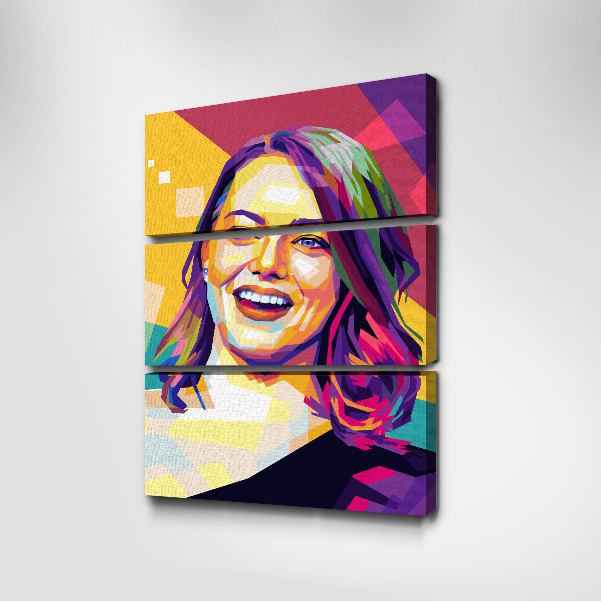Stunning Emma Stone Wall Art by Ralph & Laura Design