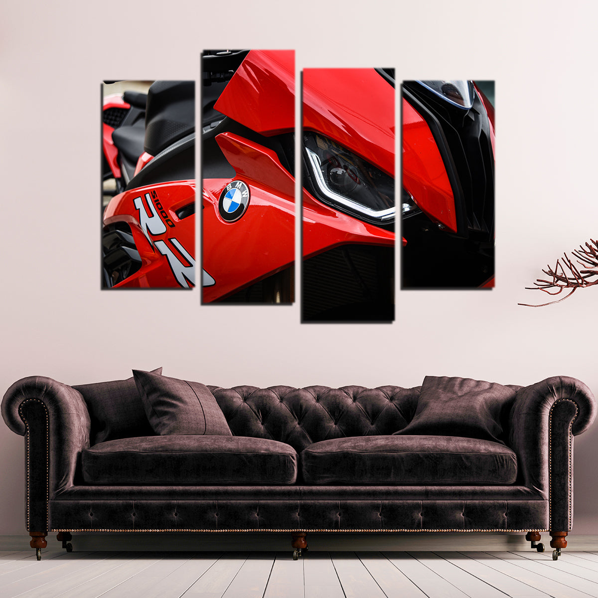 Stunning BMW S1000 Wall Art by George Sorin