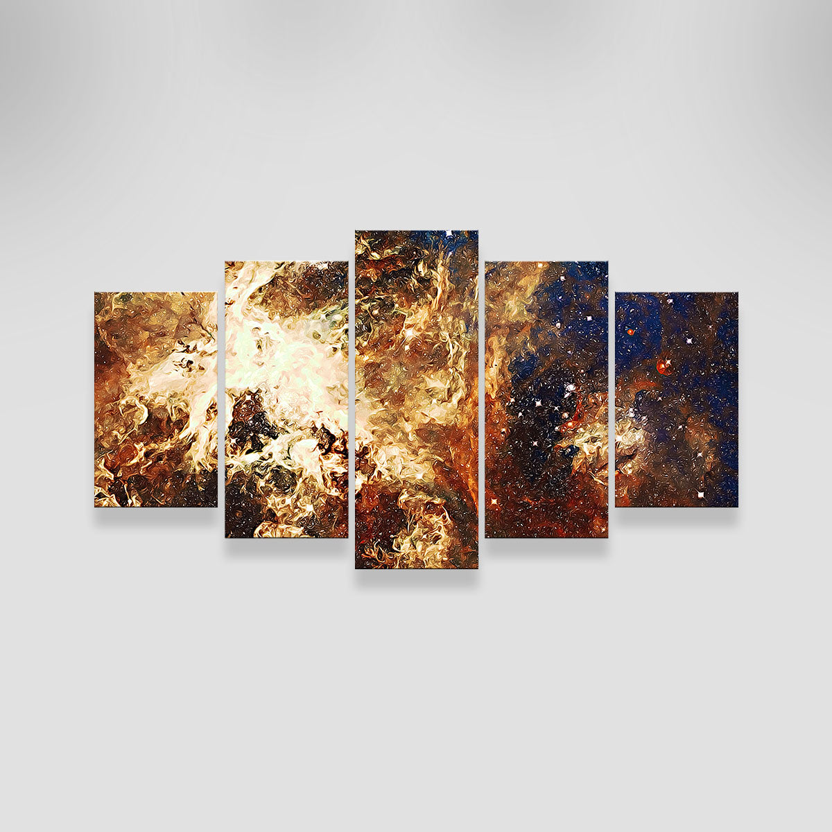 Enchanting Embers Of Stars Wall Art by Denise Dundon