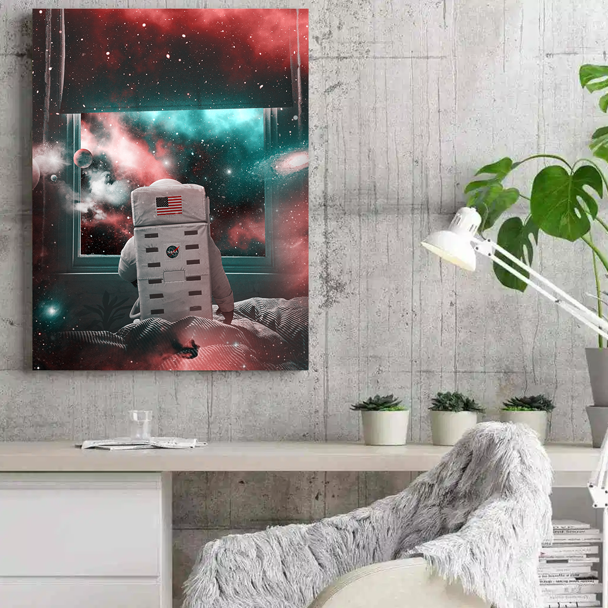 Exquisite Spaceroom Wall Art by Ibrahim Saifee