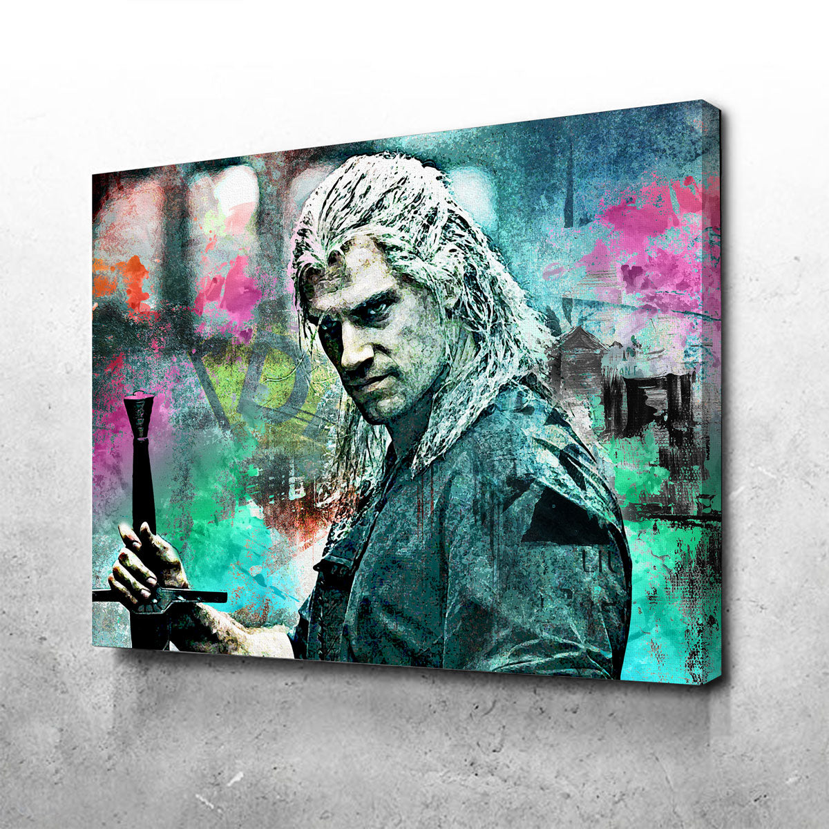 Stunning Geralt of Rivia Wall Art for Your Home Decor