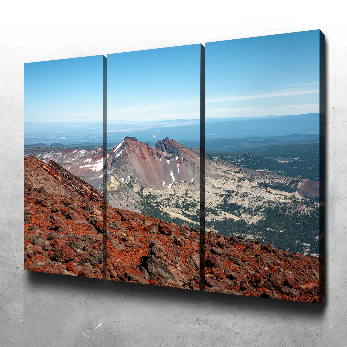 Stunning South Sister Wall Art by Kyle Sherry