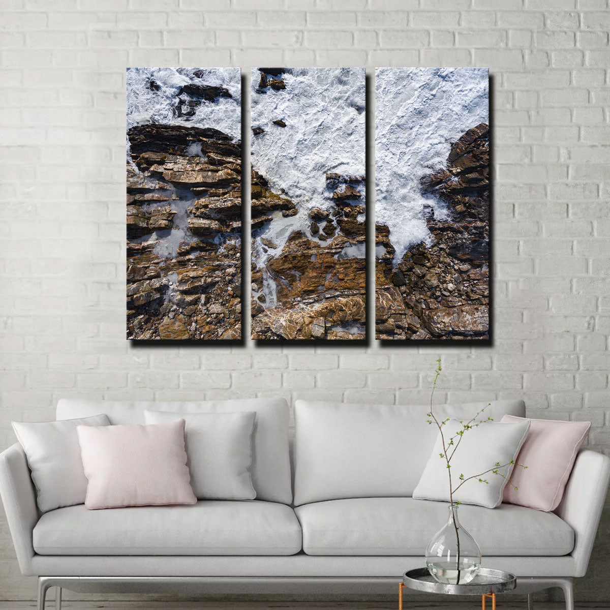 Exquisite Rock and Sea Wall Art by Karolis Janulis