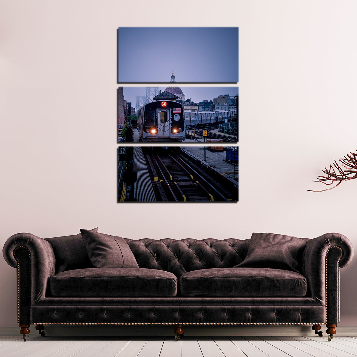 Stunning J Train Wall Art by Charity Dos Santos
