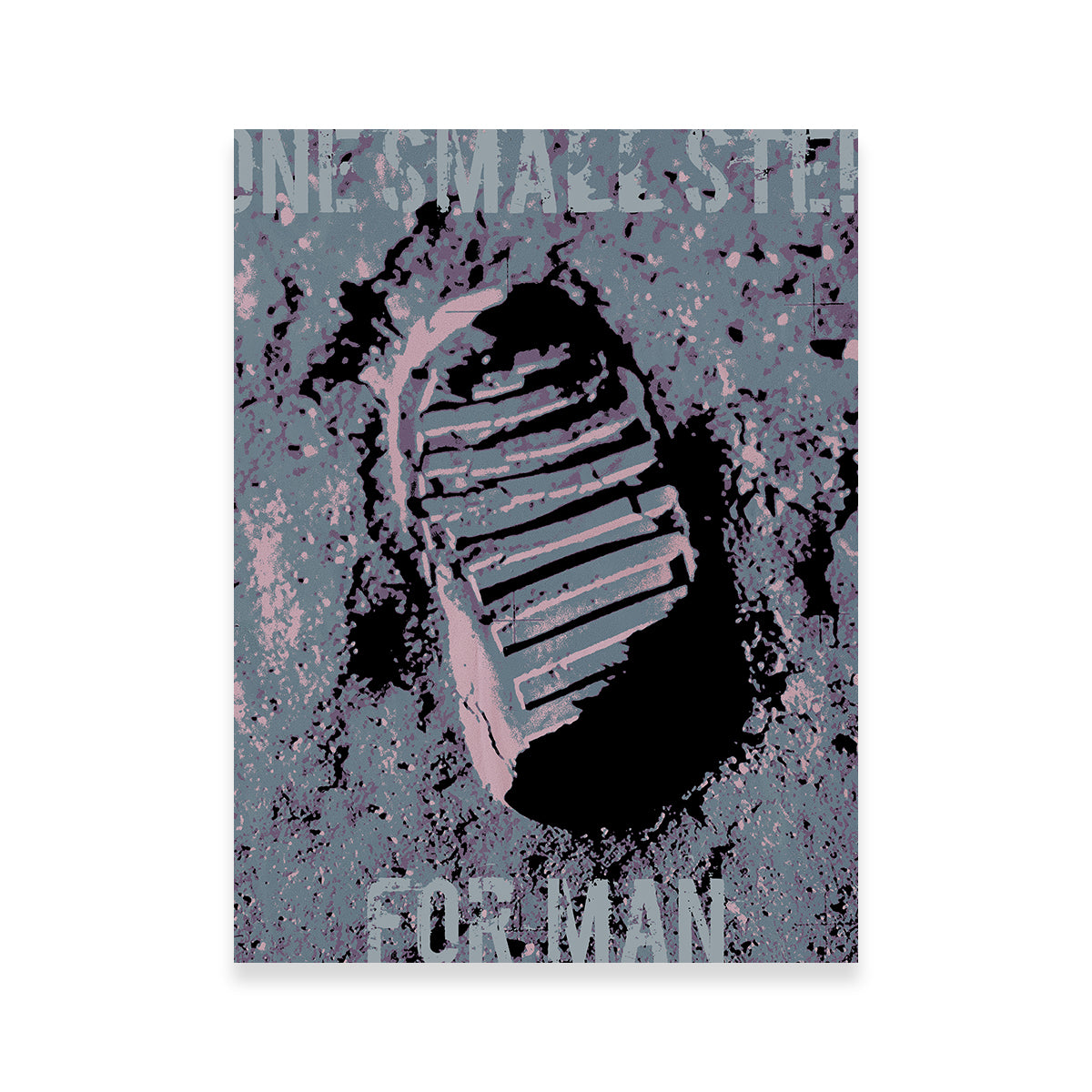 Stunning One Small Step Wall Art by Stephen Chambers