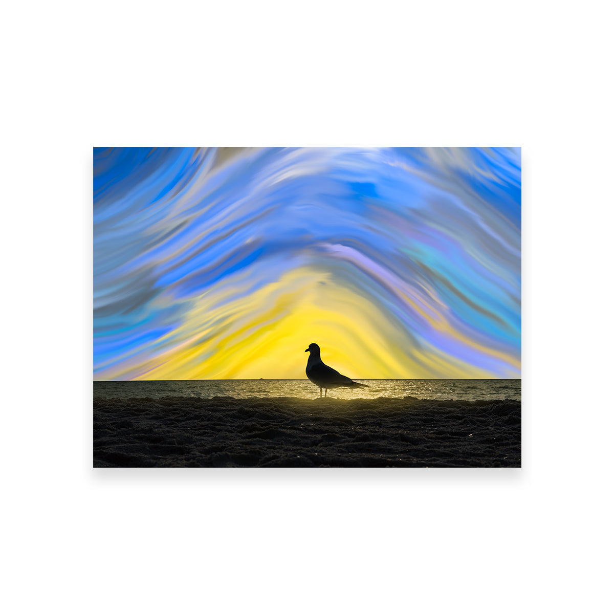 Charming 'A Little Birdie Told Me' Wall Art by Eileen Rollin