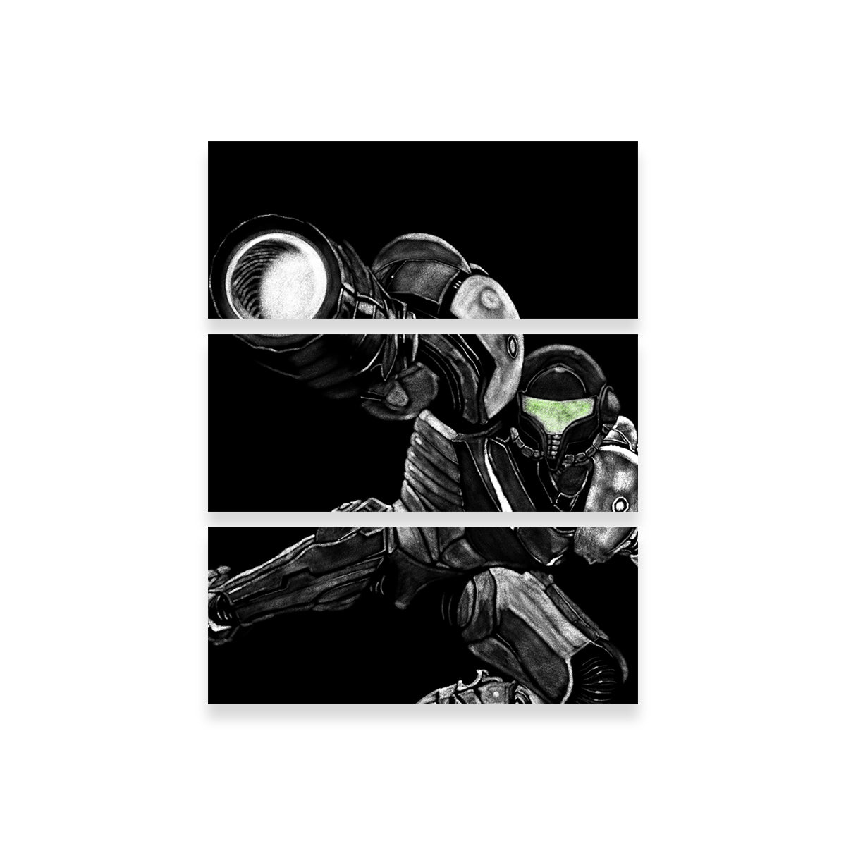 Stunning Samus Wall Art by JPS Darko