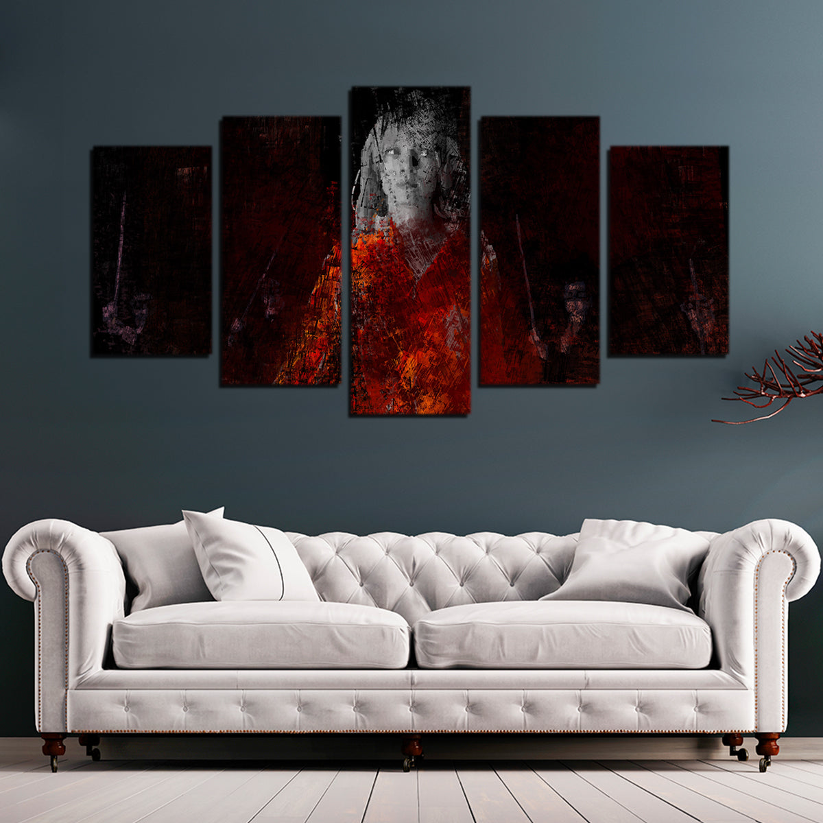 The Bride Vs Yakuza Stunning Wall Art by Andy Brackpool