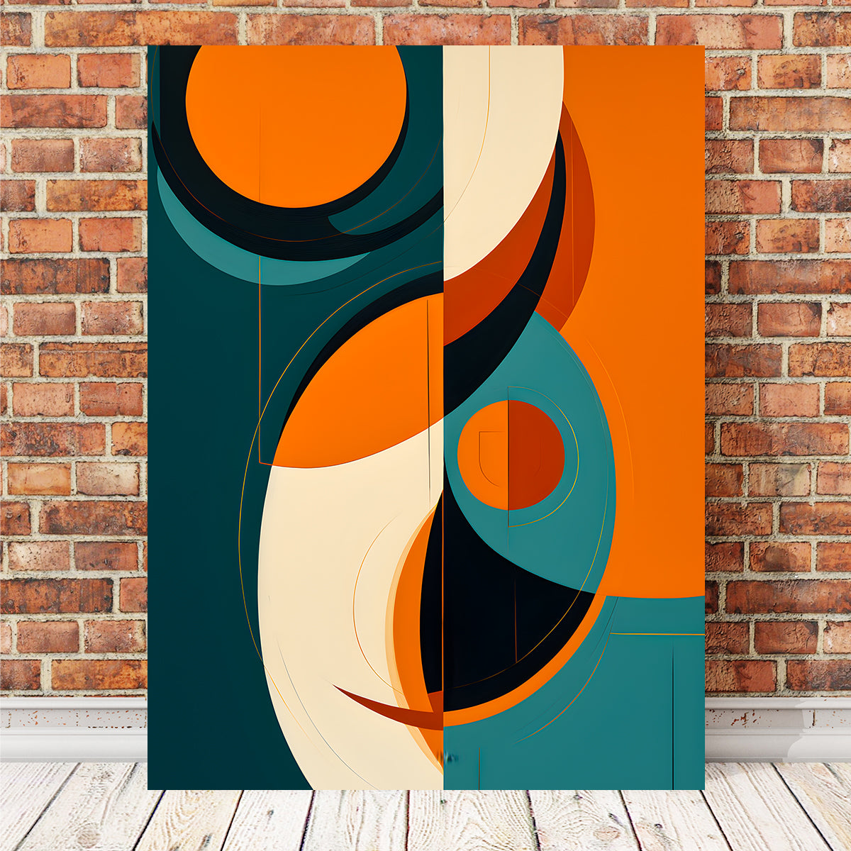 Eye - Catching Abstract Shapes Series 3 Wall Art for Modern Spaces