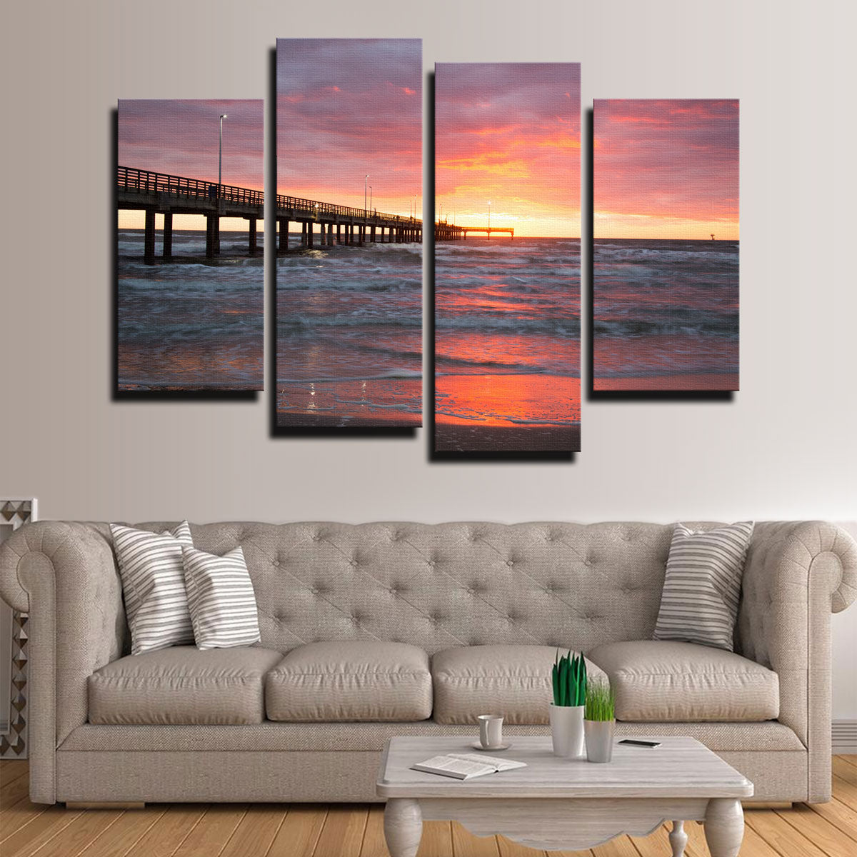 Stunning Bob Hall Pier Corpus Christi Wall Art for Your Home Decor