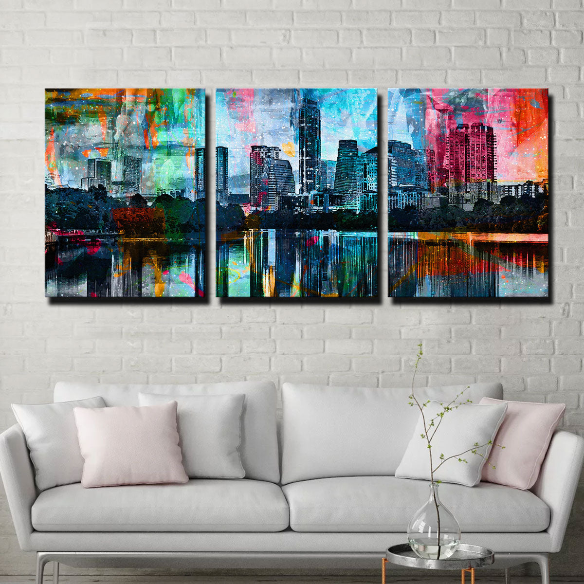 Stunning Abstract Austin Wall Art for Modern Interiors