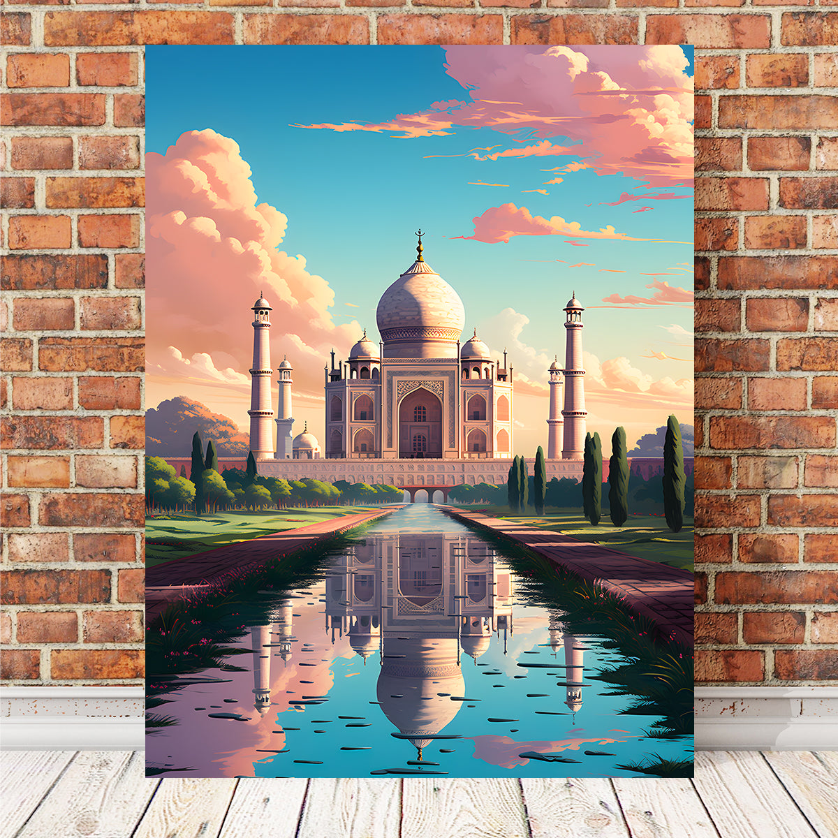 Exquisite India - Taj Mahal Wall Art for Stunning Home Decor