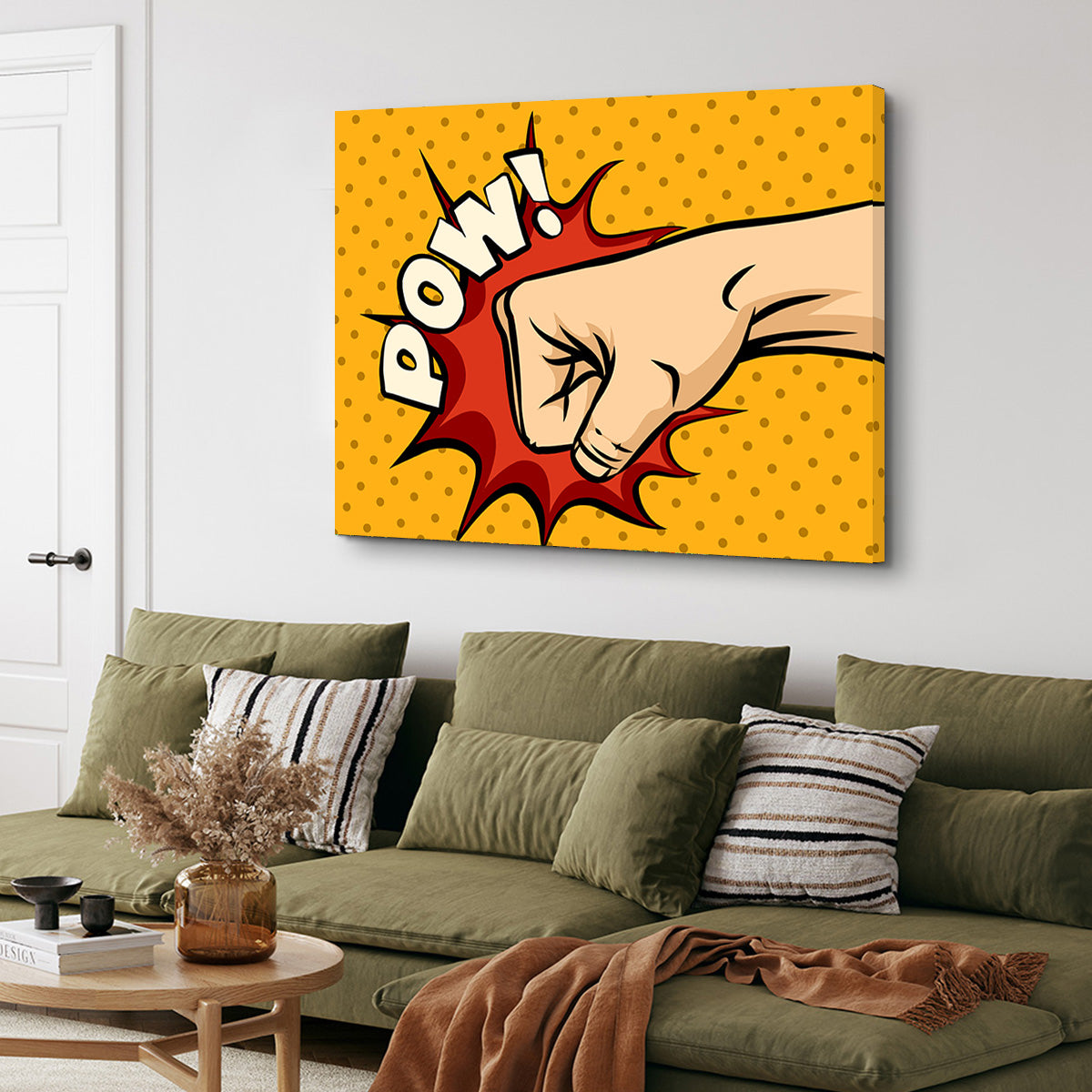 Pow1 High - Quality Sustainable Wall Art