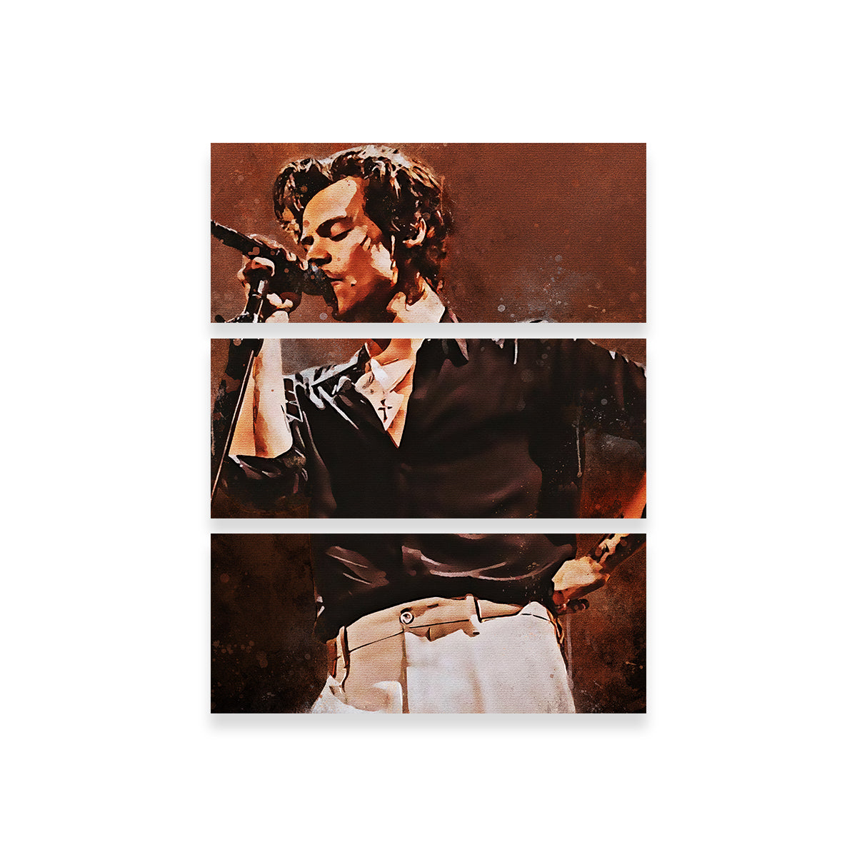 Stunning Harry Styles Painting Wall Art for Home Decor
