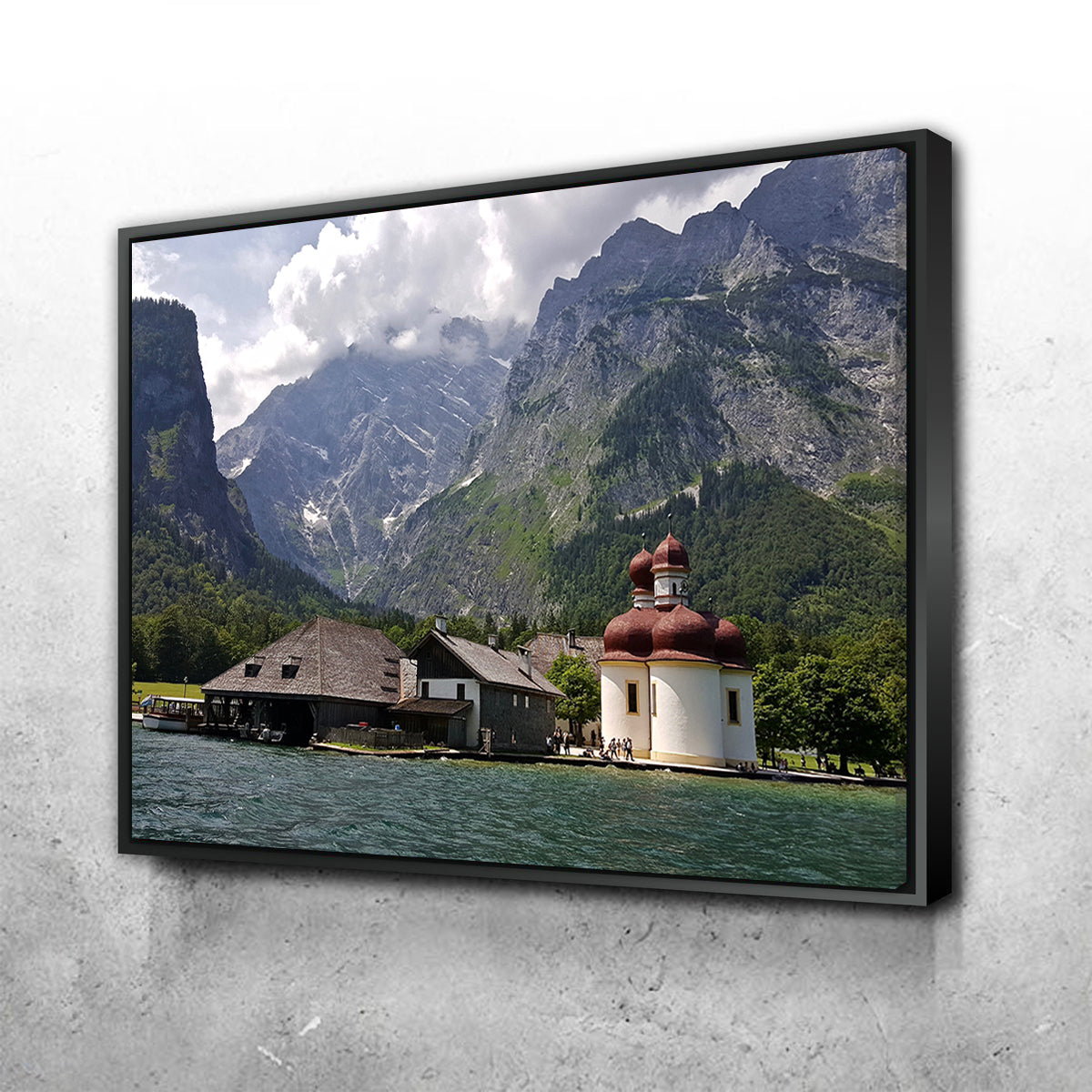 Sankt Bartholomä Stunning Wall Art by David Campbell