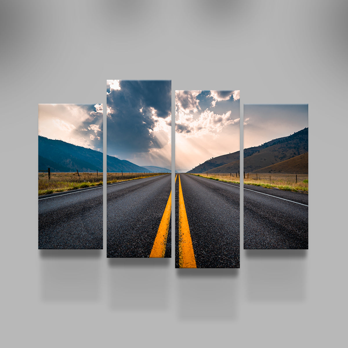 Stunning Open Road Wall Art by Lucas Moore