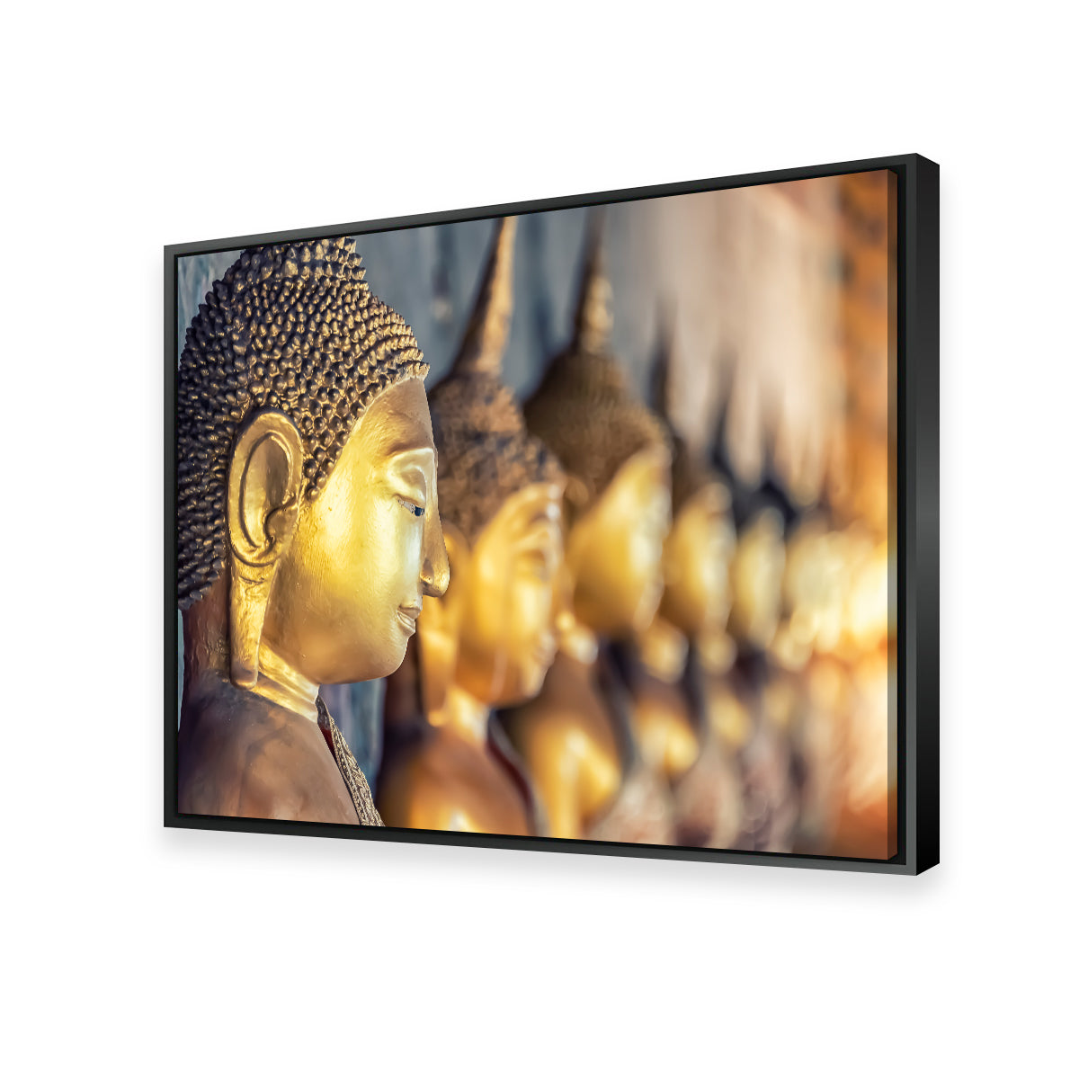 Stunning Golden Buddha Wall Art by Manjik Pictures
