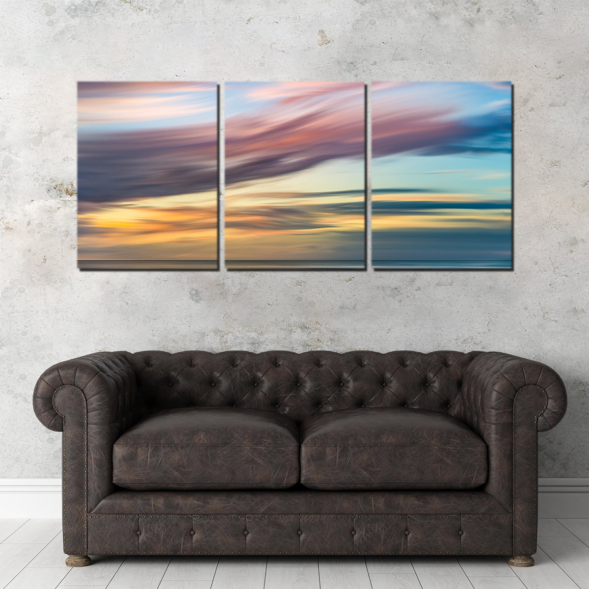 Stunning Pastel Pink Sky Wall Art by Eileen Rollin