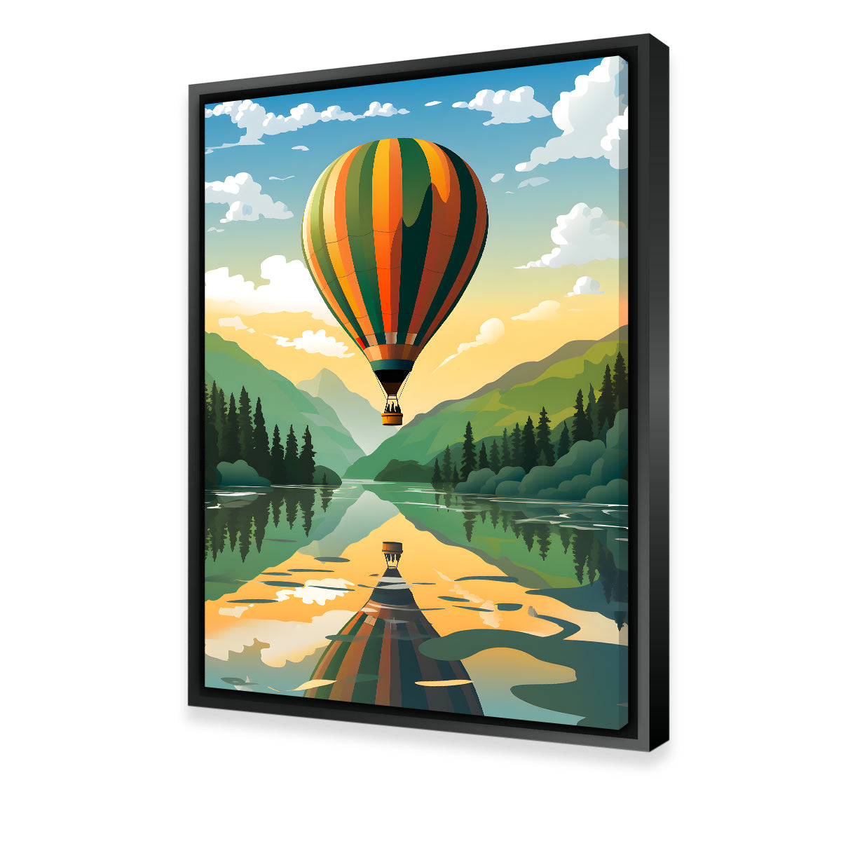 Exquisite France - Serre - Poncon Lake Wall Art by Valth Graphics
