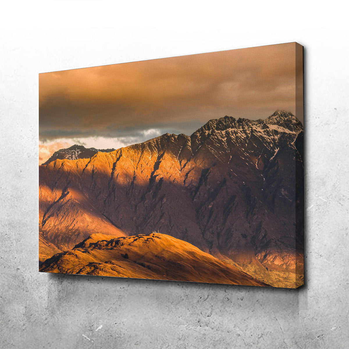 Stunning Queenstown Range Wall Art by Mike Cotton