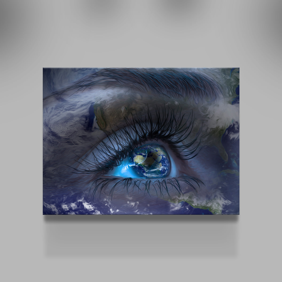 Exquisite Earths Eye Wall Art by George Sorin