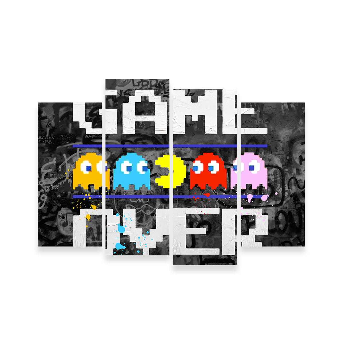 Eye - Catching Game Over Wall Art by Stephen Chambers