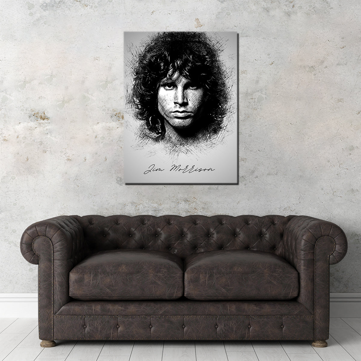 Iconic Jim Morrison Wall Art for Your Home Decor