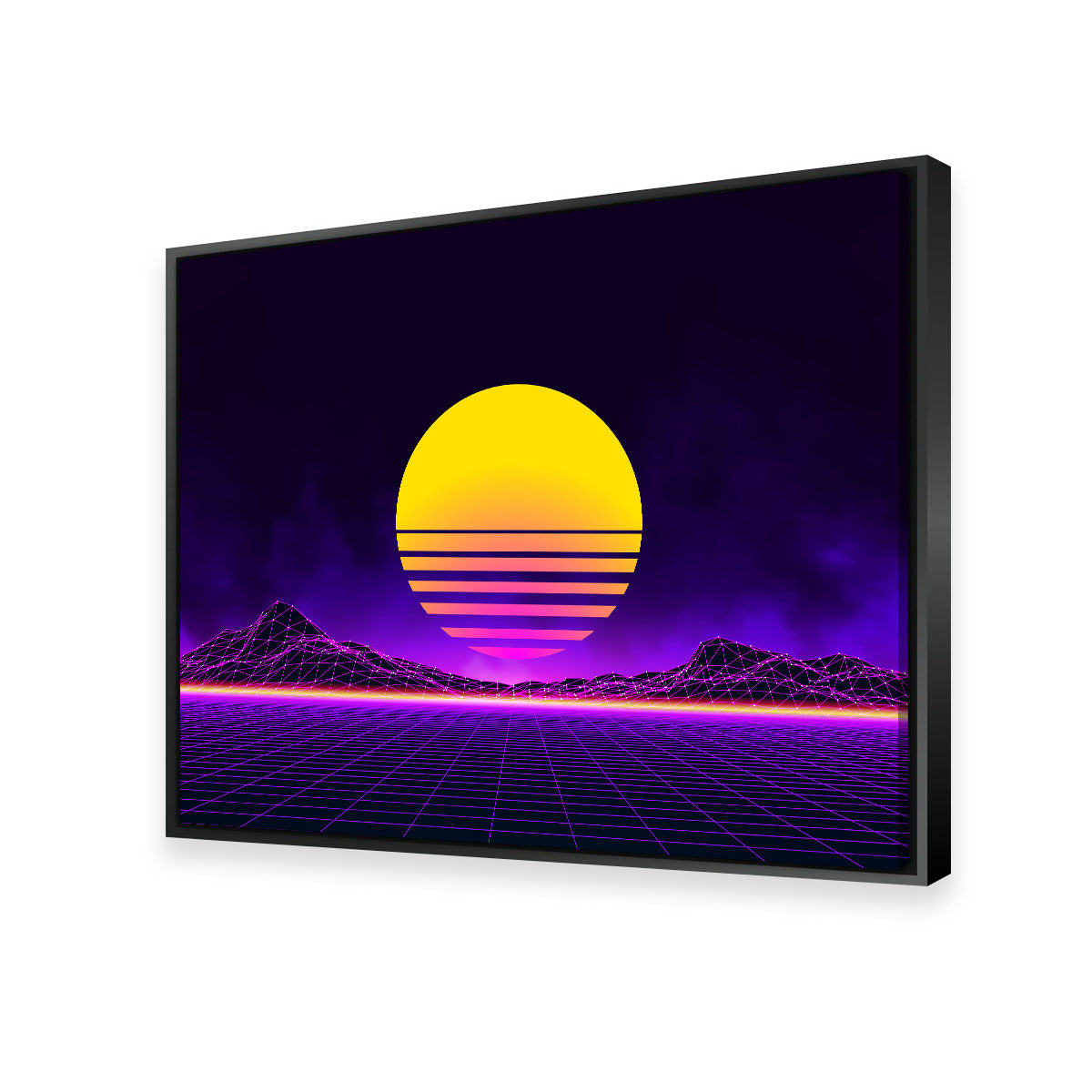 Stunning Retro Landscape Wall Art