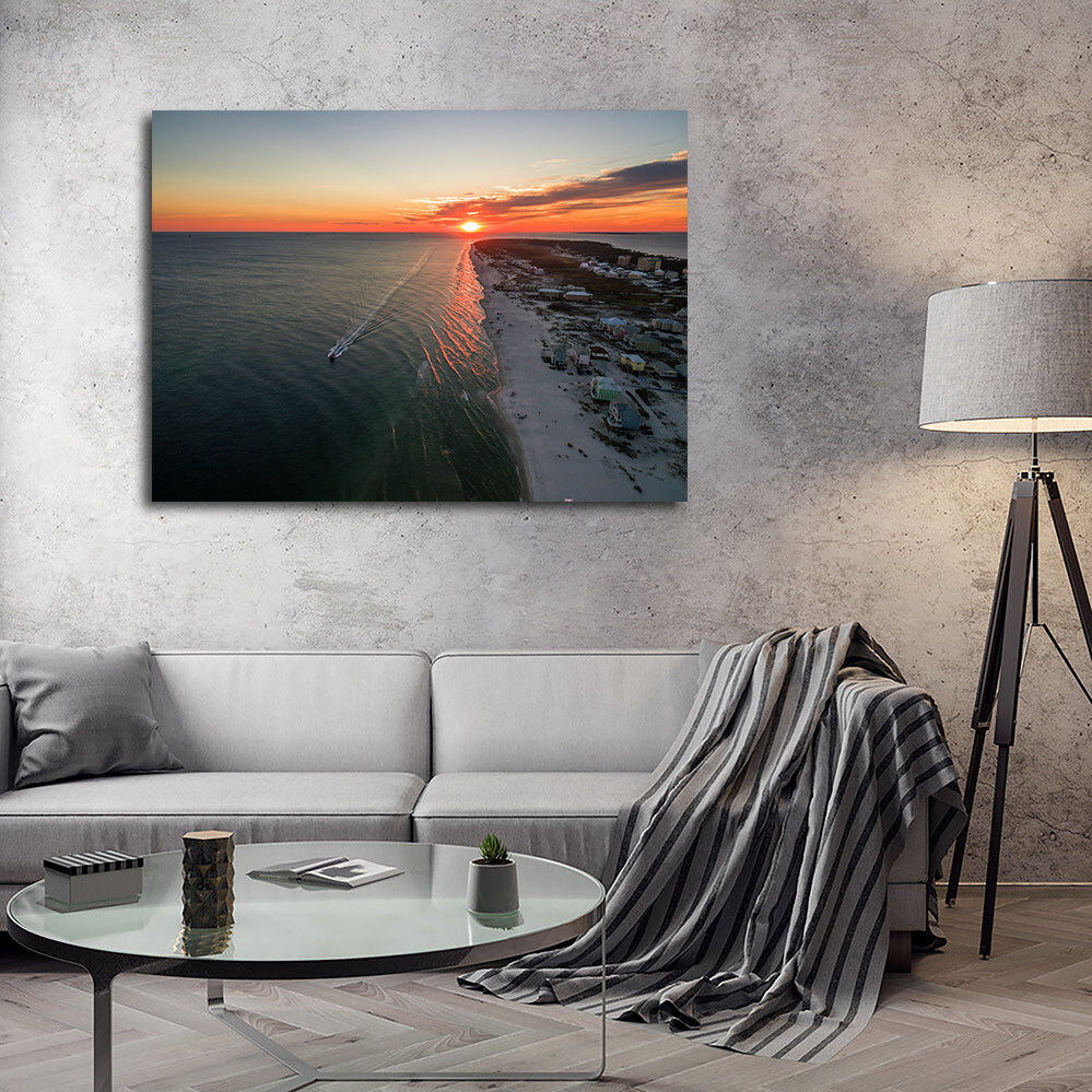 Gulf Shores - Fort Morgan Stunning Wall Art for Home Decor