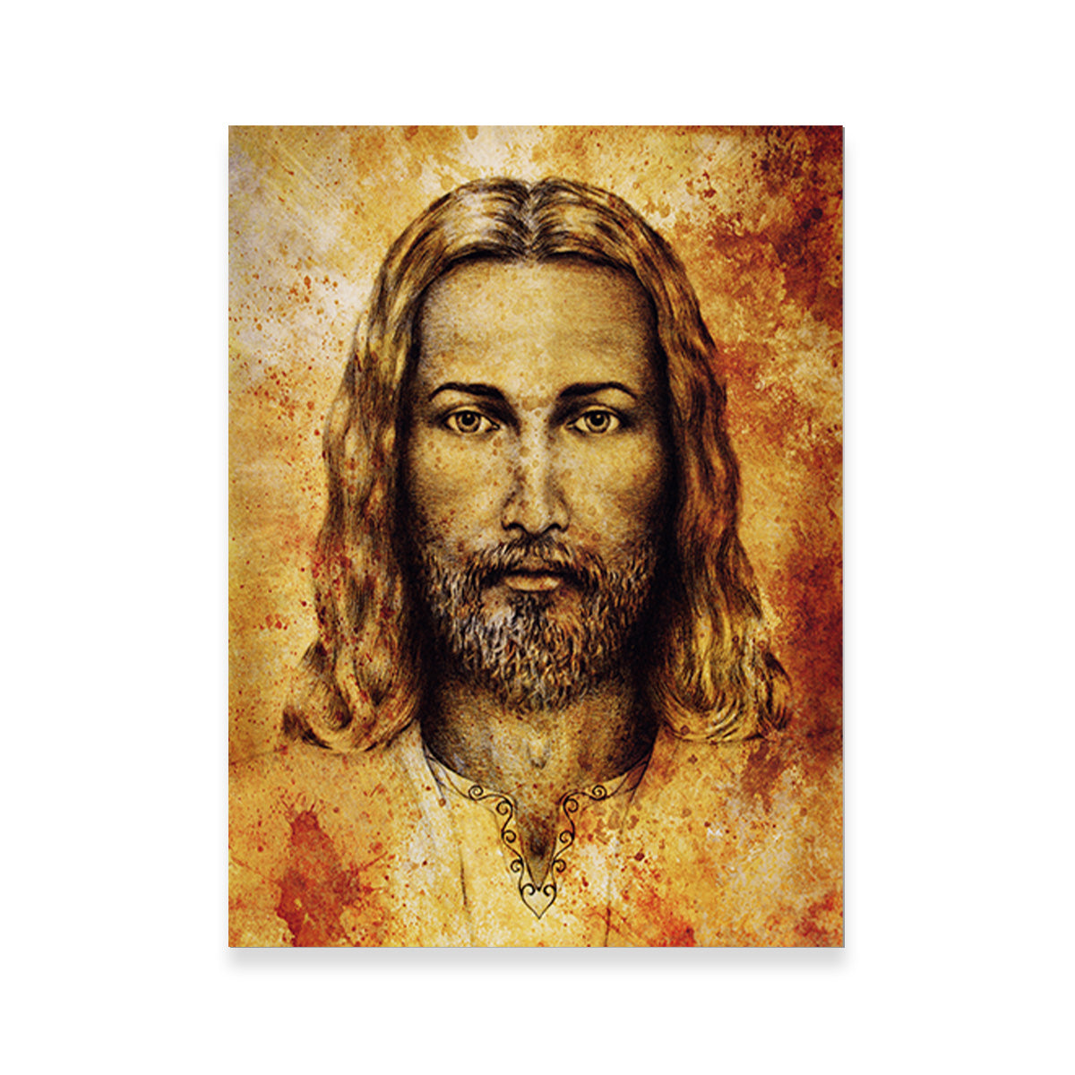 Exquisite Jesus Sketch Drawing Wall Art for Stunning Home Decor