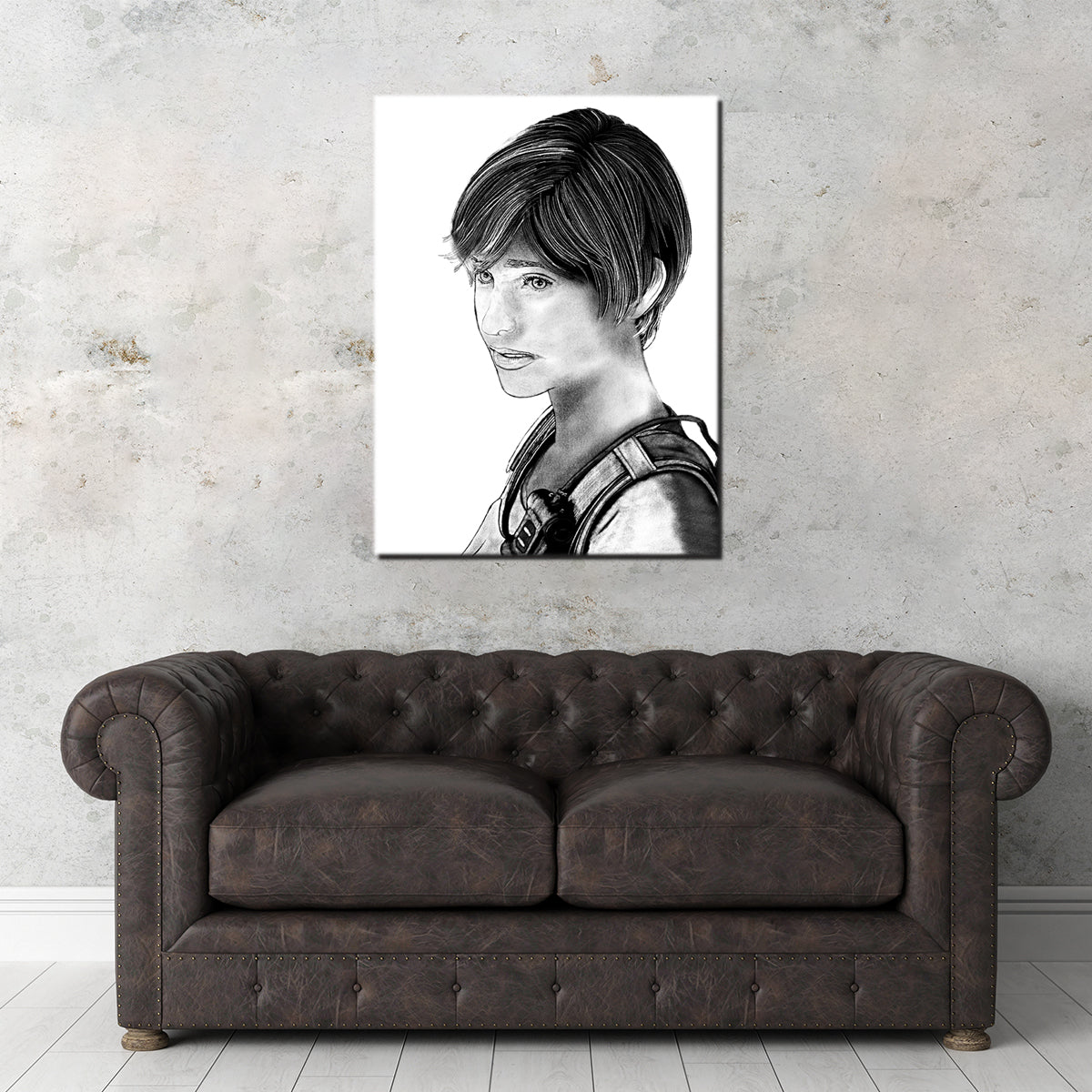 Rebecca Wall Art - Stunning Handmade Canvas Print