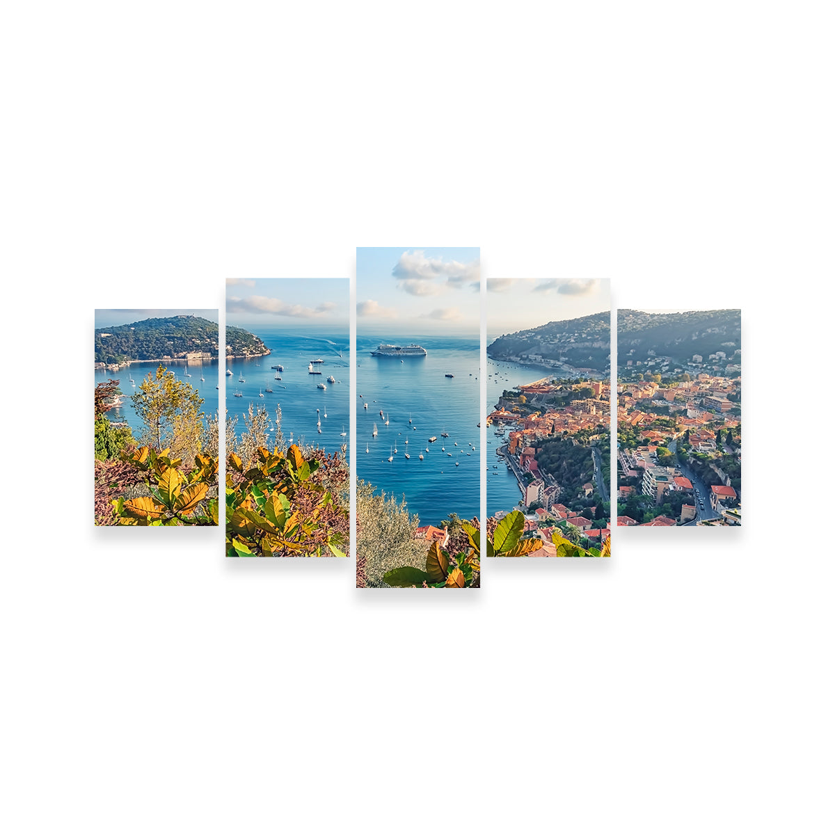 Exquisite French Riviera Wall Art by Manjik Pictures
