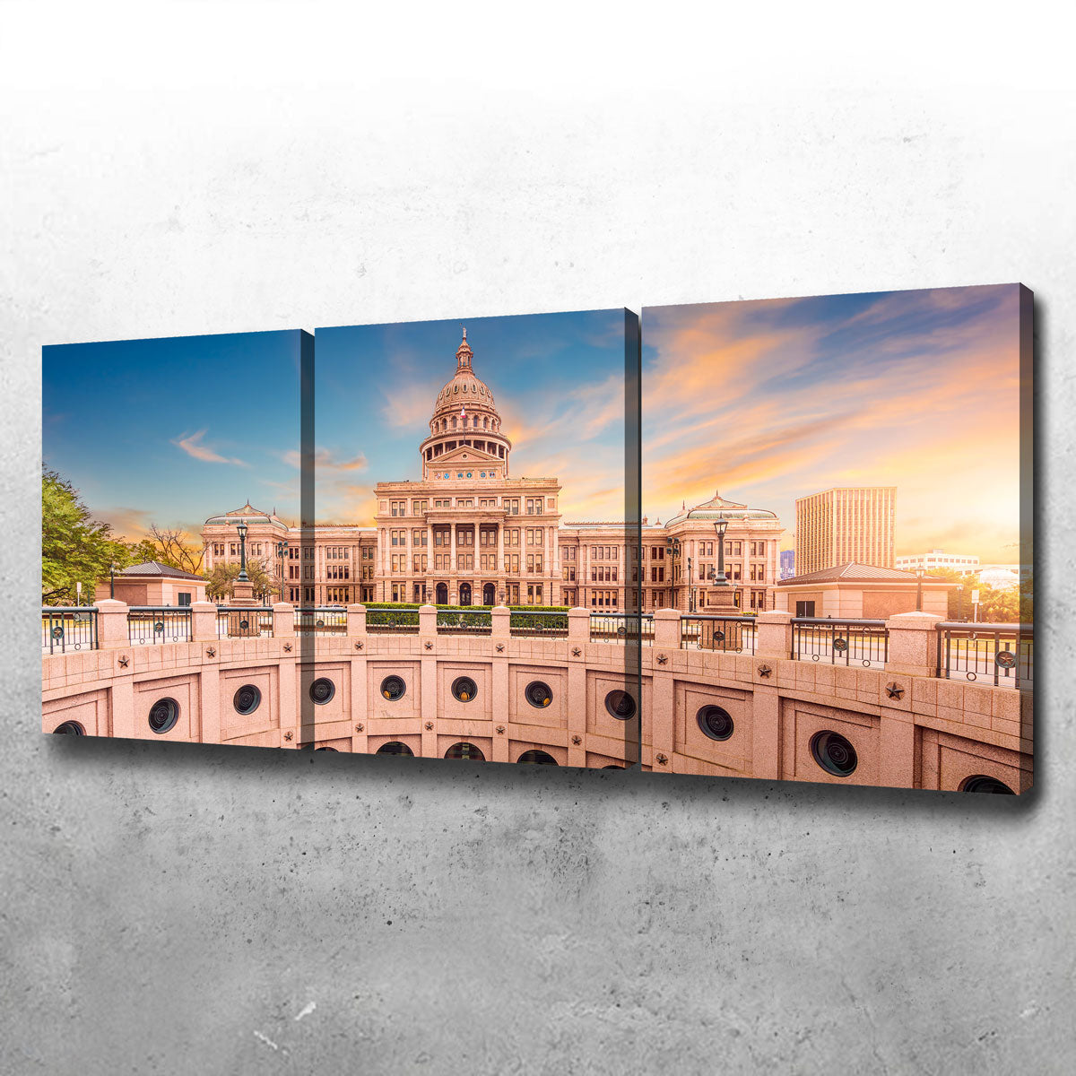 Stunning Texas State Capitol Building Wall Art - Museum-Quality Canvas Prints