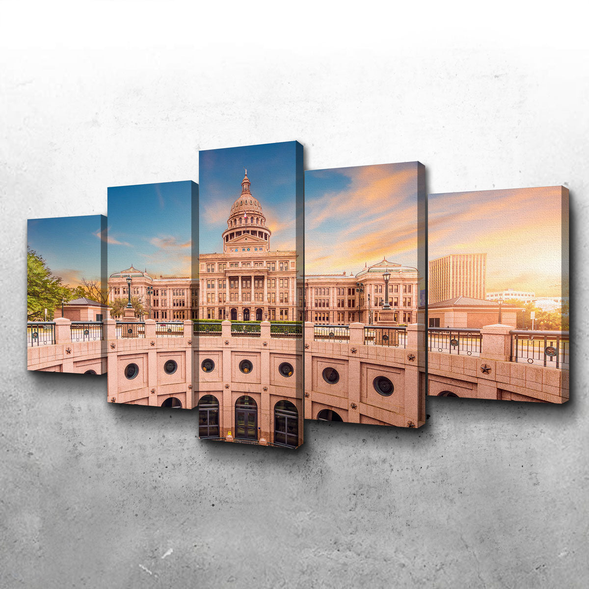 Stunning Texas State Capitol Building Wall Art - Museum-Quality Canvas Prints
