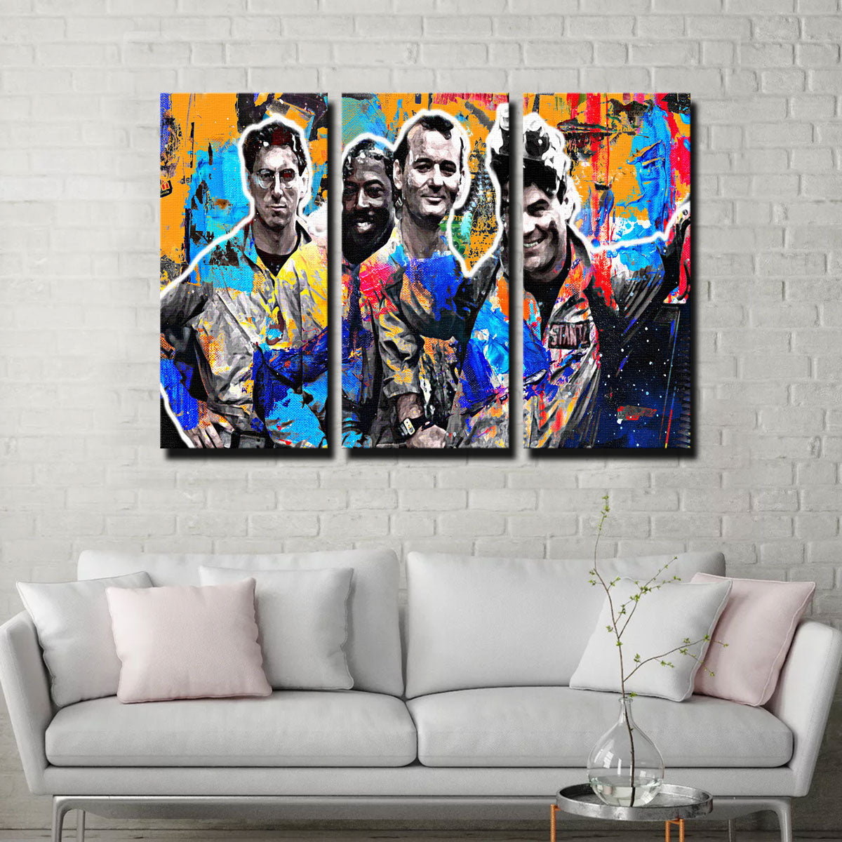 Eye - catching Ghostbusters Abstract Wall Art for Your Decor