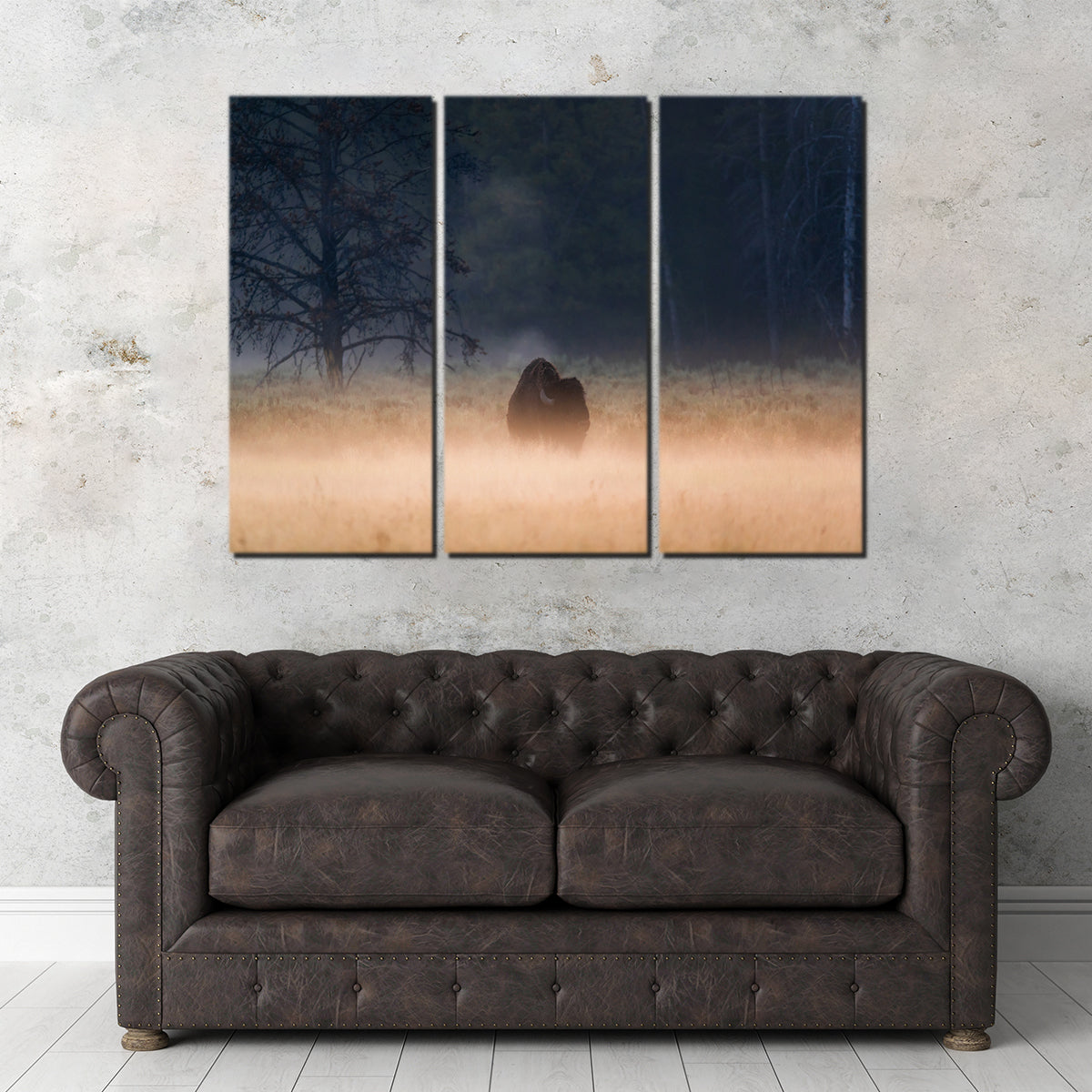 Enchanting Foggy Morning Wall Art by Lucas Moore