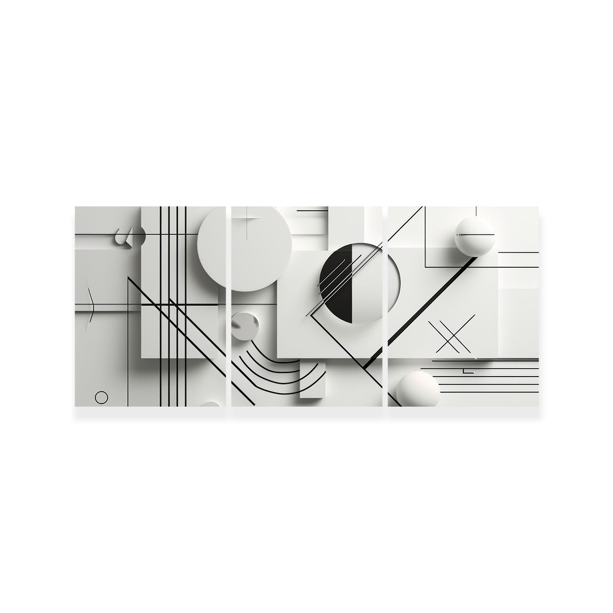 Stylish Geometric Lines Wall Art for Modern Interiors