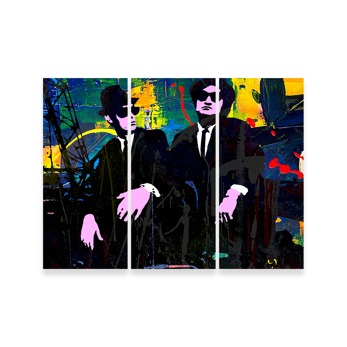 Stunning The Blues Brothers Wall Art by Stephen Chambers