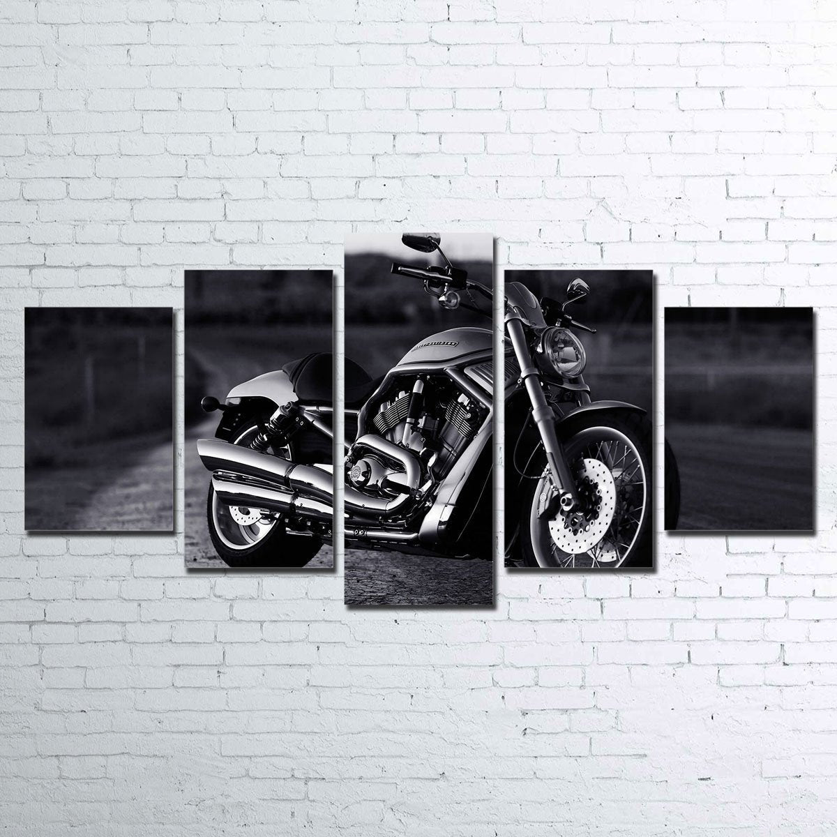 Harley Premium 5 Piece Wall Art Set for Stunning Home Decor