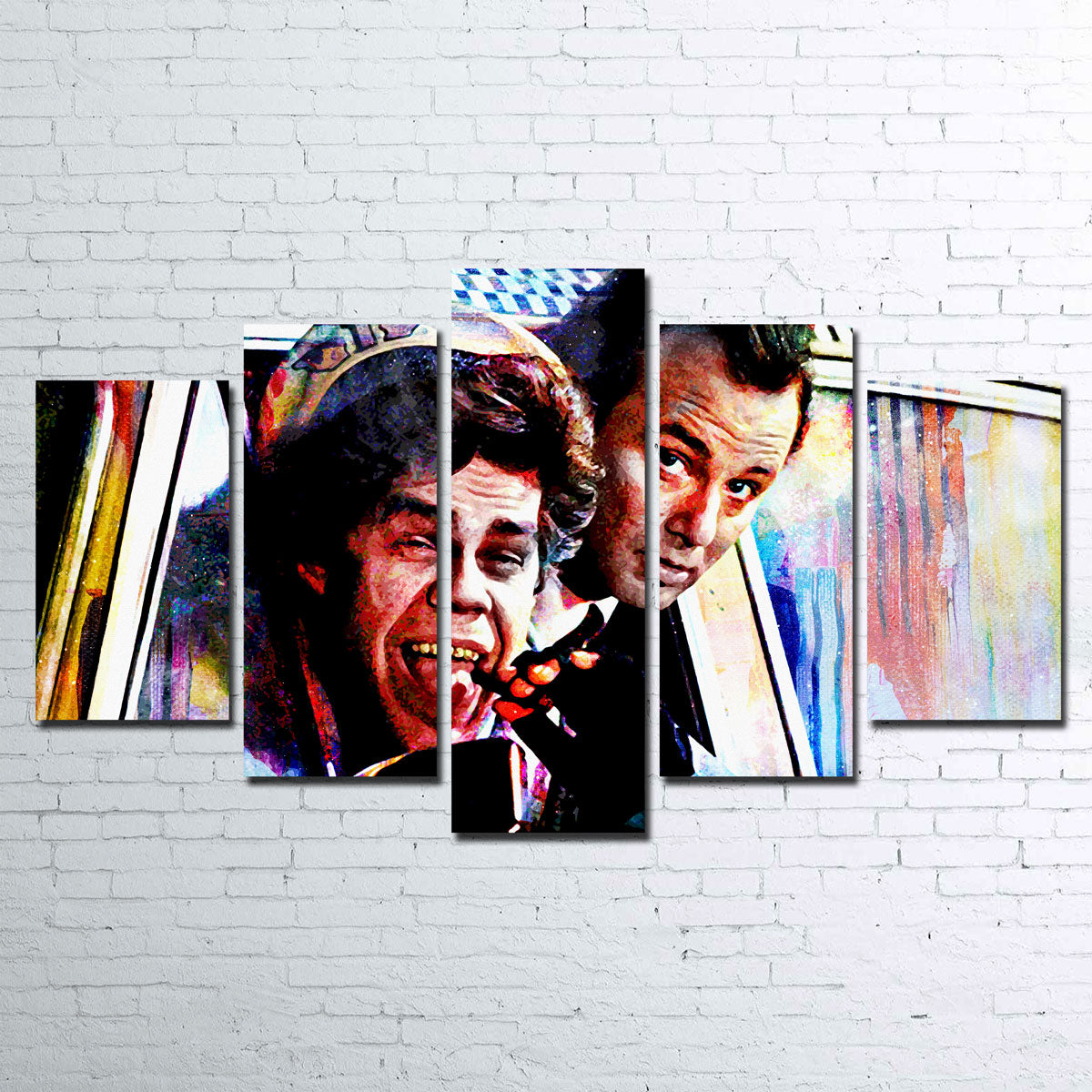 Eye - catching Scrooged Cabbie Wall Art for Home Decor