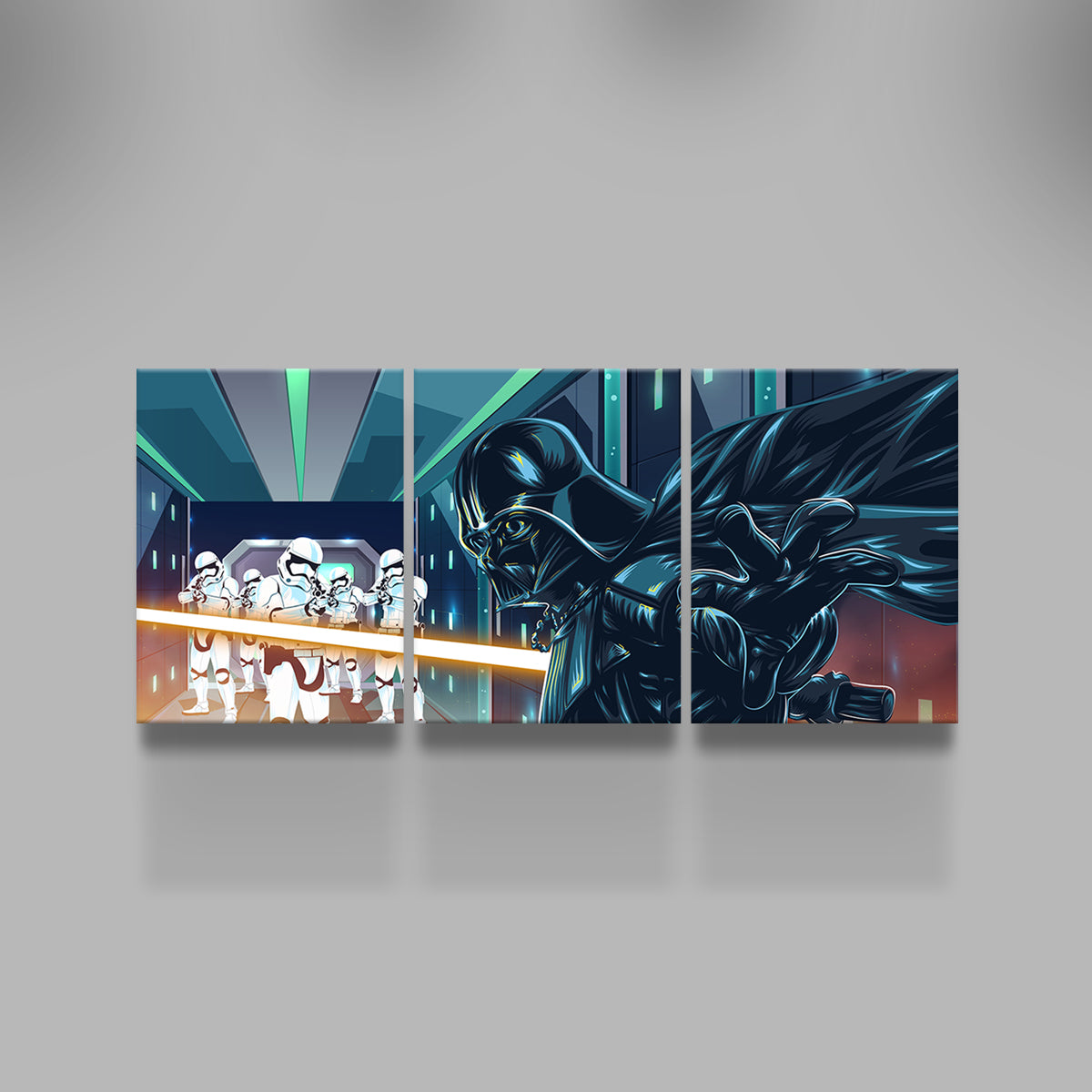 Epic Star Wars Final Battle Wall Art by Ralph & Laura Design