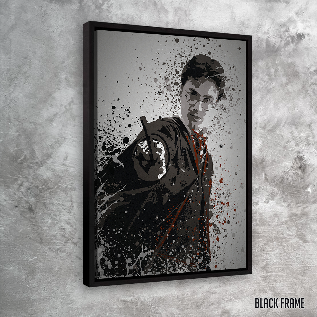 The Boy Who Lived Wall Art - Stunning Sustainable Canvas Decor