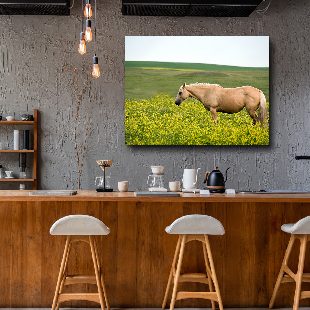 Stunning Palomino Quarter Horse Wall Art for Your Home Decor