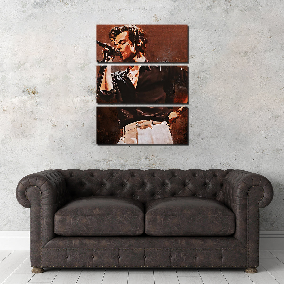 Stunning Harry Styles Painting Wall Art for Home Decor
