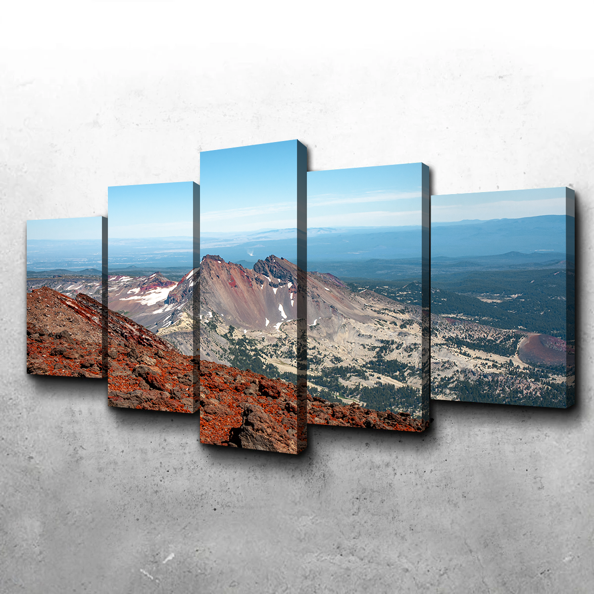 Stunning South Sister Wall Art by Kyle Sherry