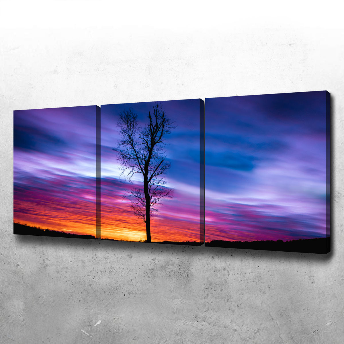 Stunning Lonely Sunset Wall Art by Lucas Moore